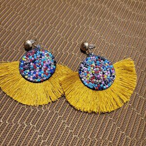 Fringe Colorful Earrings